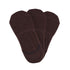 RN Sockettes 3pc Chocolate