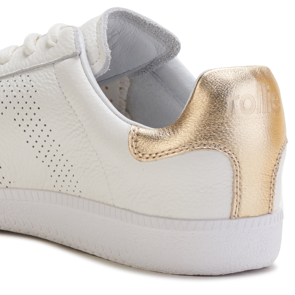 Pace White/Gold Metallic