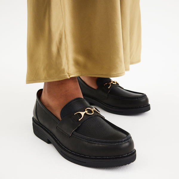 Loafer Rise All Black Tumble