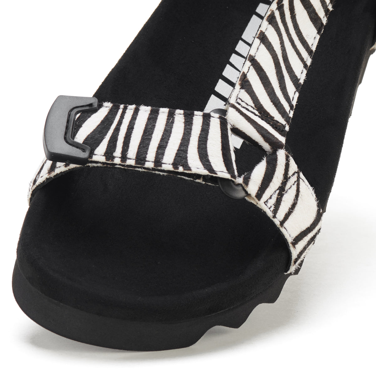 Sandal Tooth Wedge Zebra