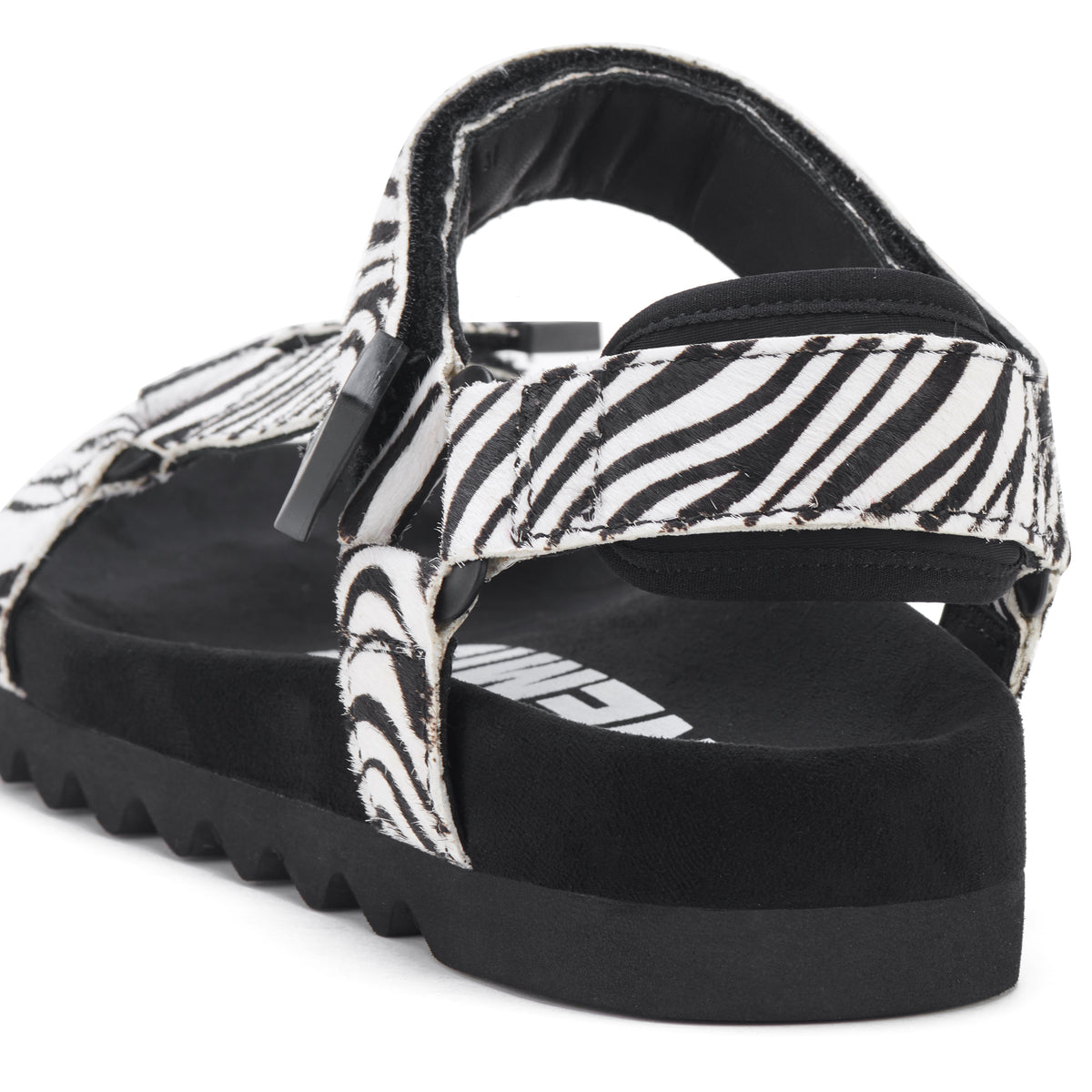 Sandal Tooth Wedge Zebra