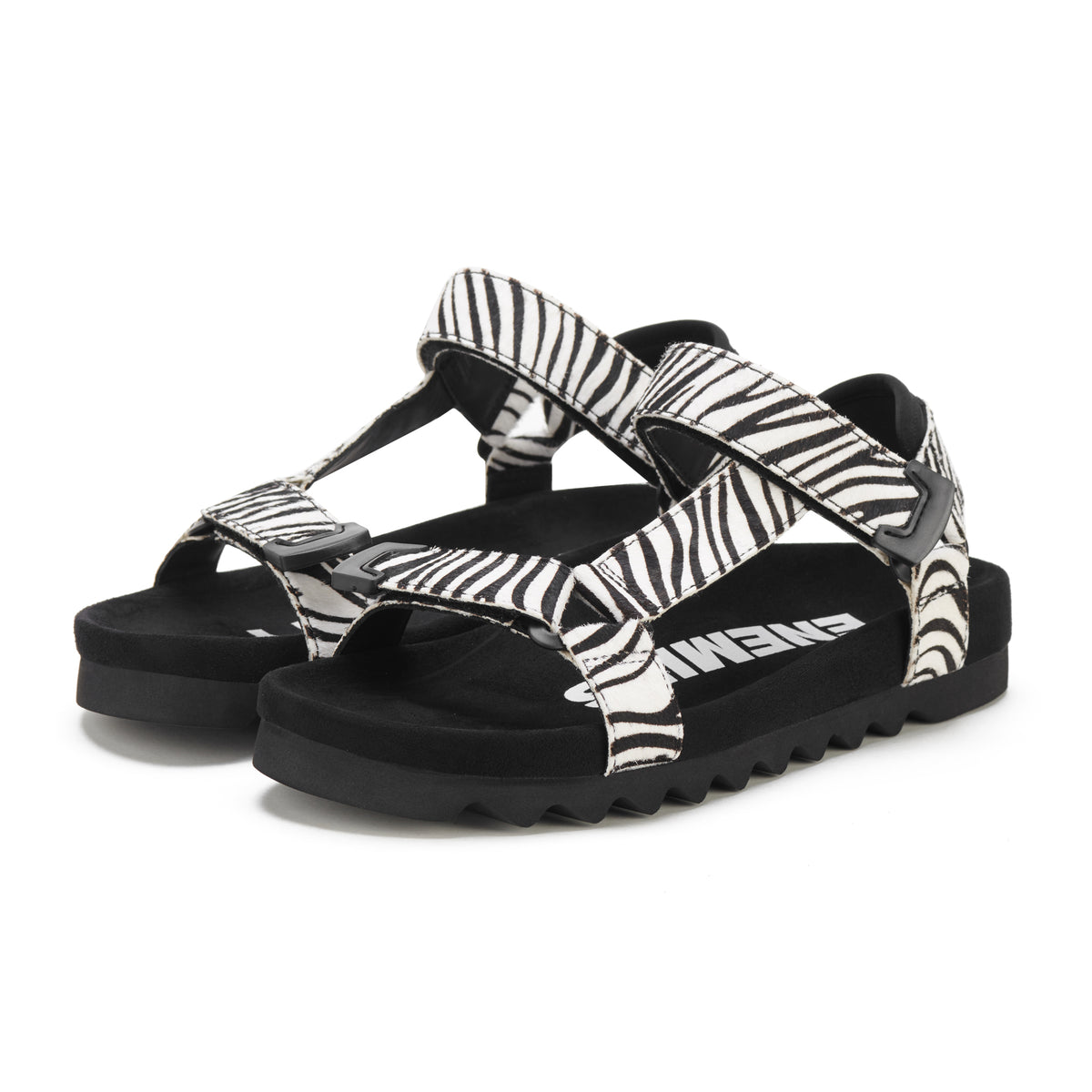 Sandal Tooth Wedge Zebra