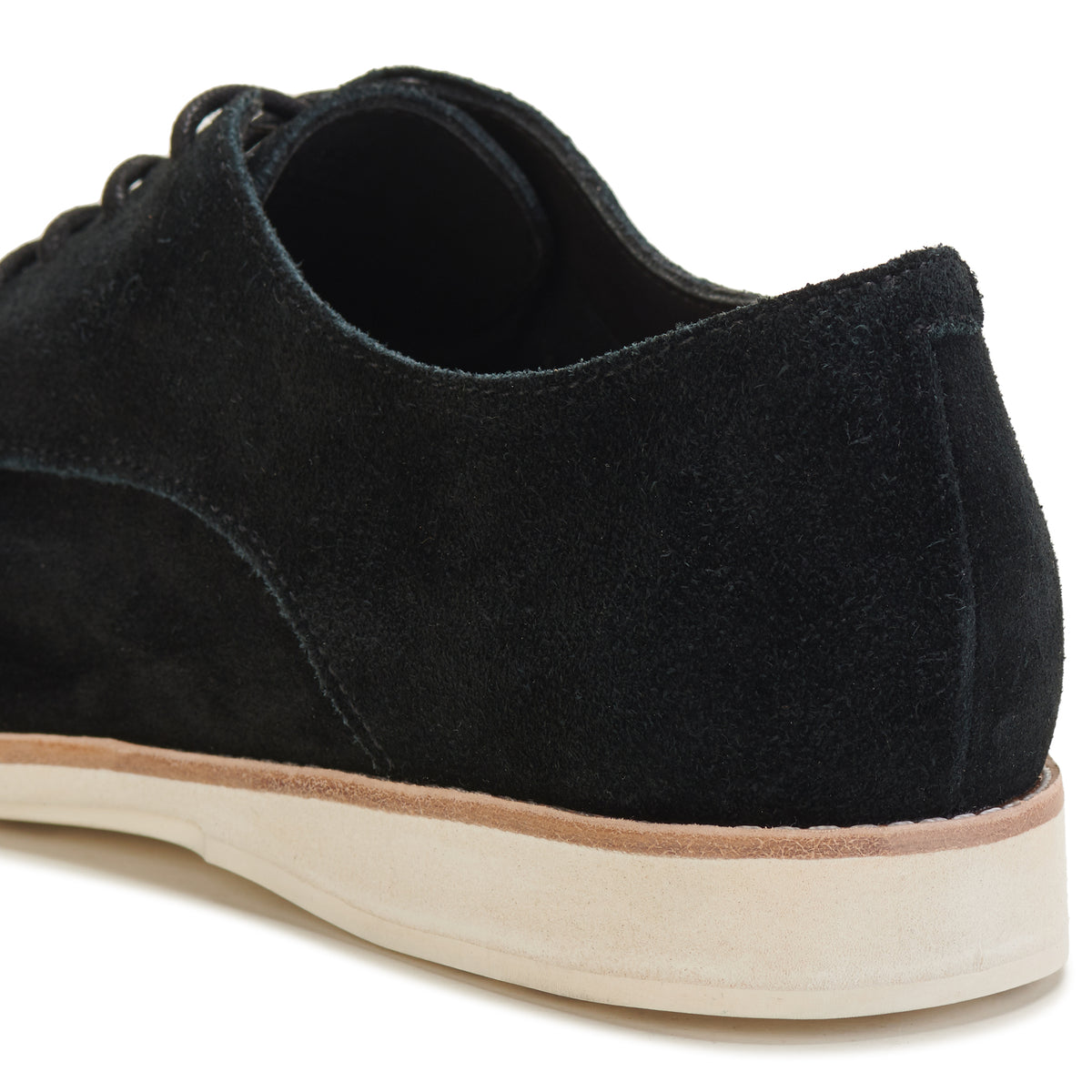 Derby Super Soft Black Suede