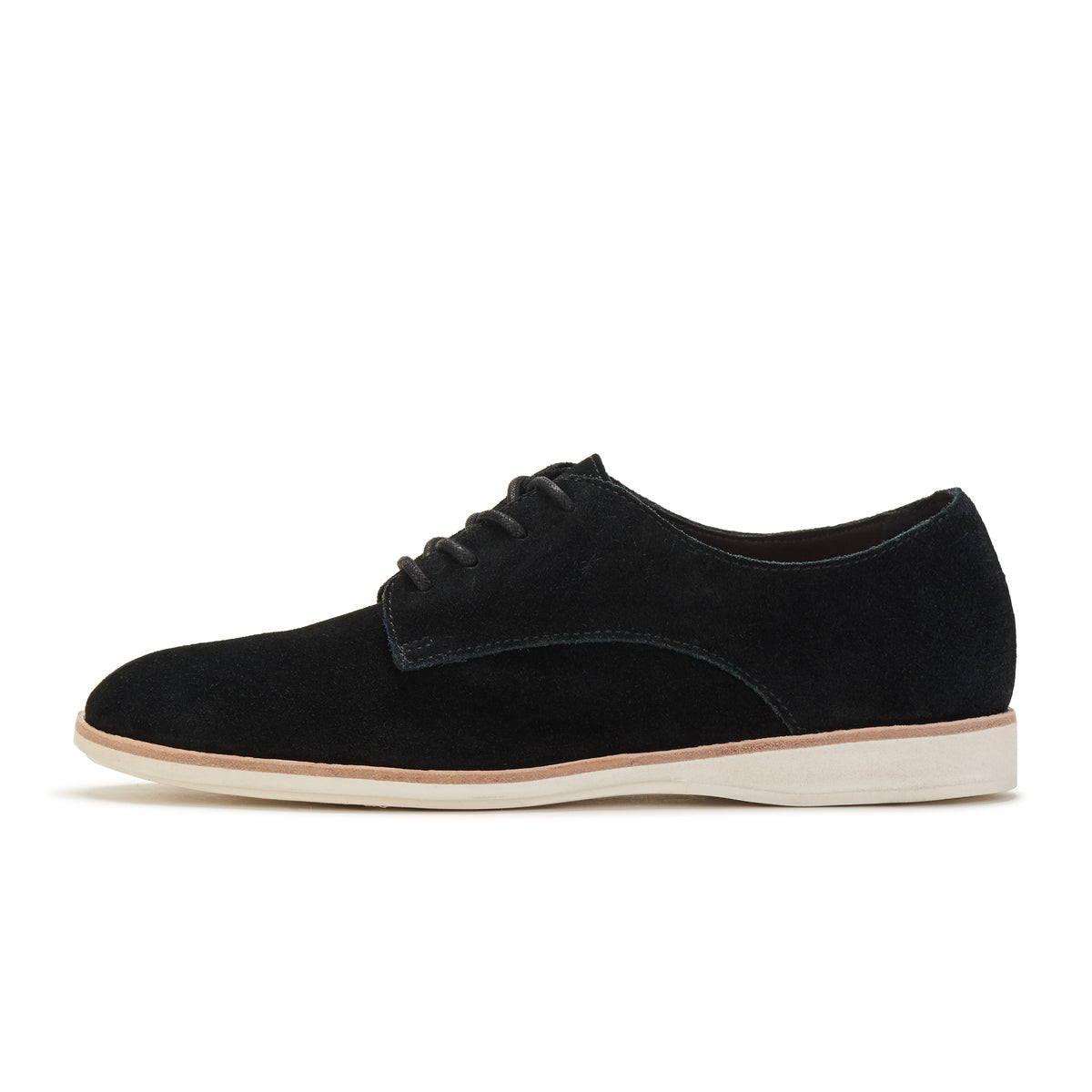 Derby Super Soft Black Suede