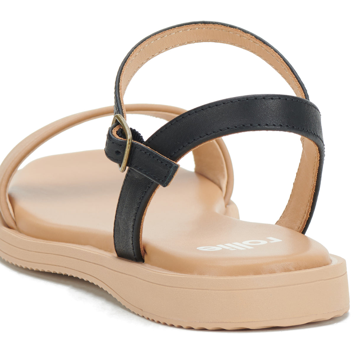 Sandal Soft Tan/Black