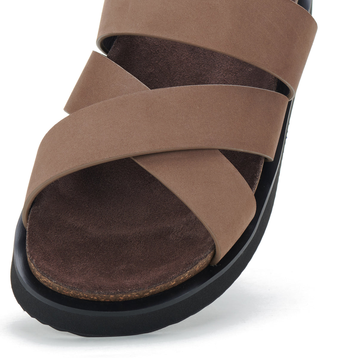 Rhodes Cross Slide Rustic Brown