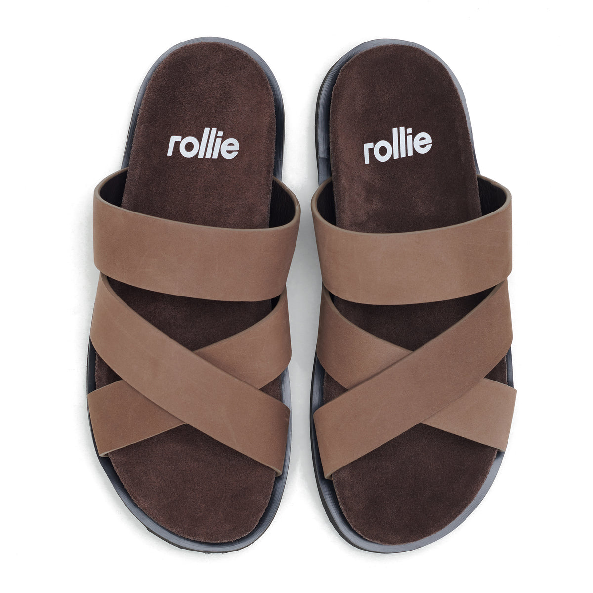 Rhodes Cross Slide Rustic Brown