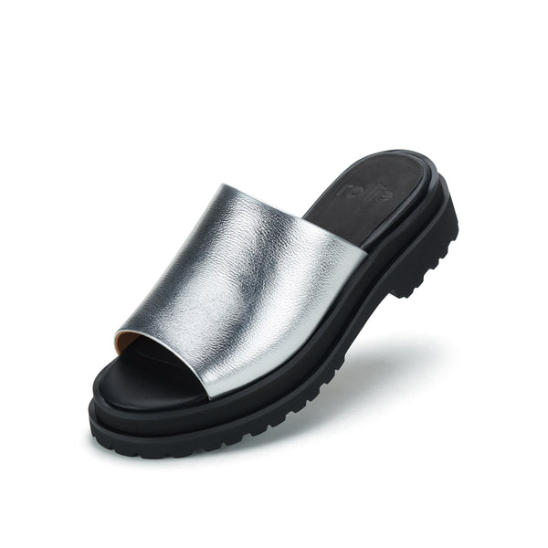 Slide Step Silver/Black