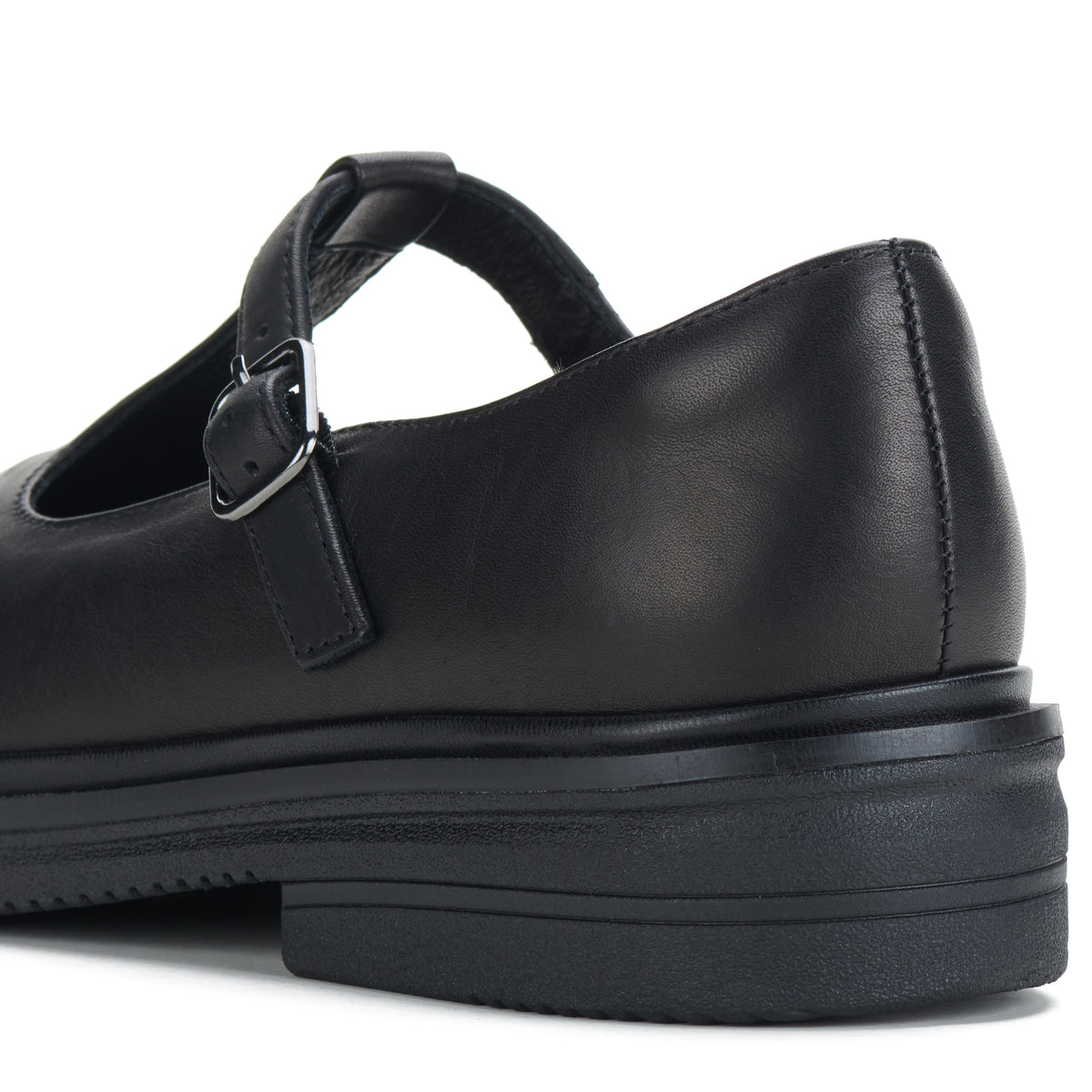 T-Bar Loafer Rise All Black