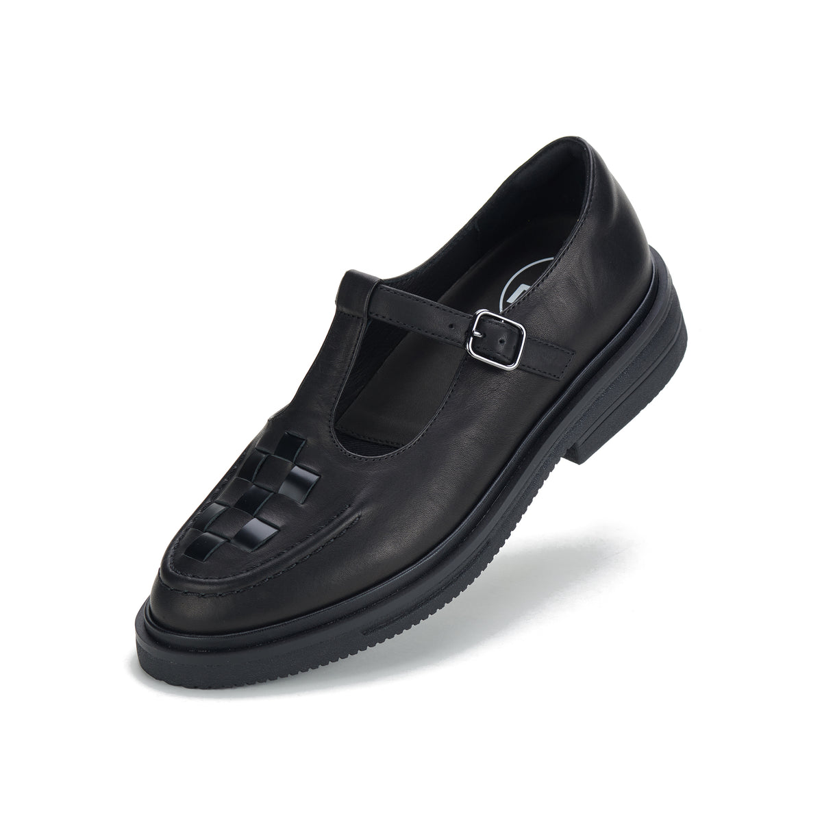 T-Bar Loafer Rise All Black