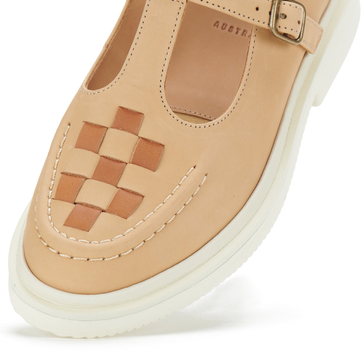 T-Bar Loafer Rise Soft Tan