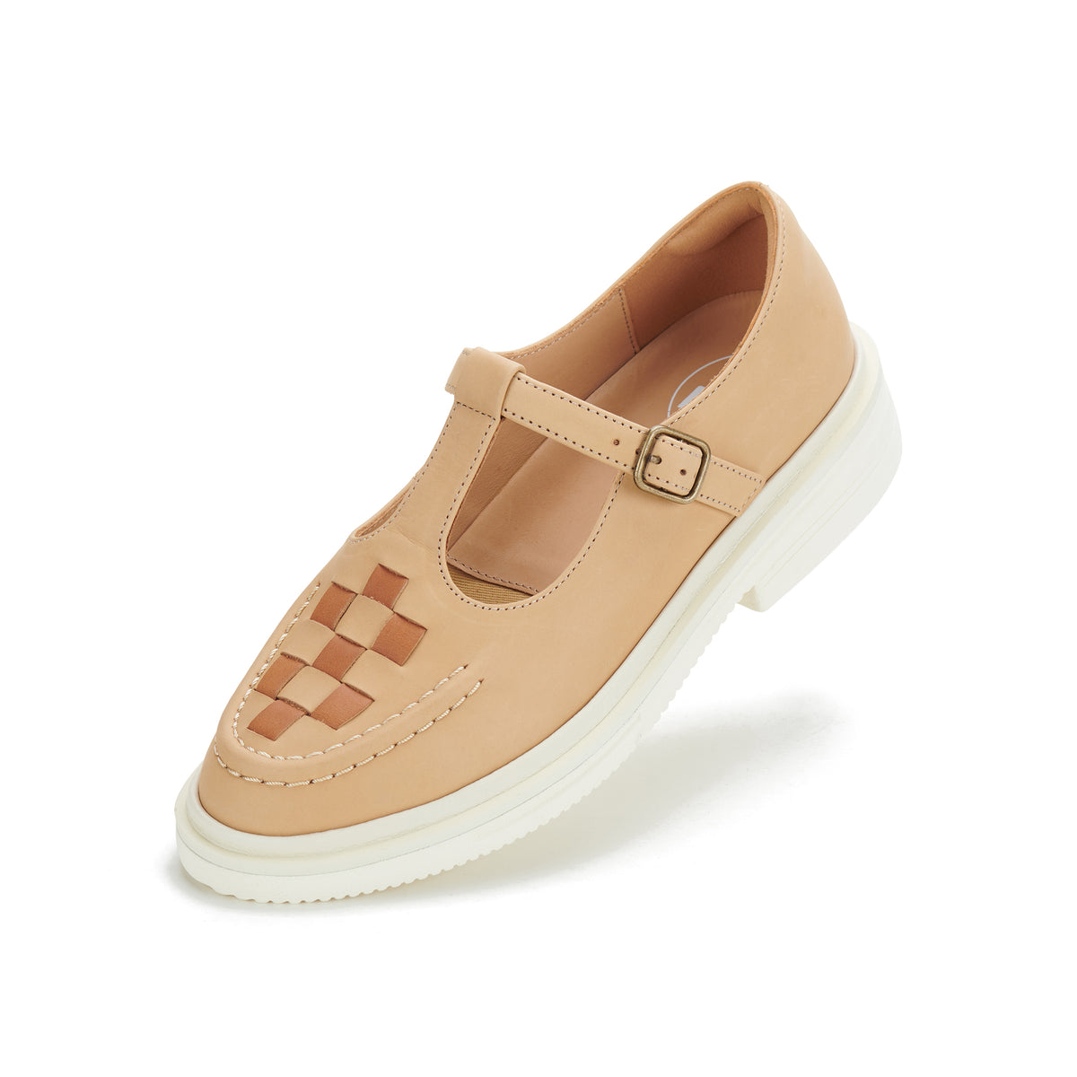 T-Bar Loafer Rise Soft Tan