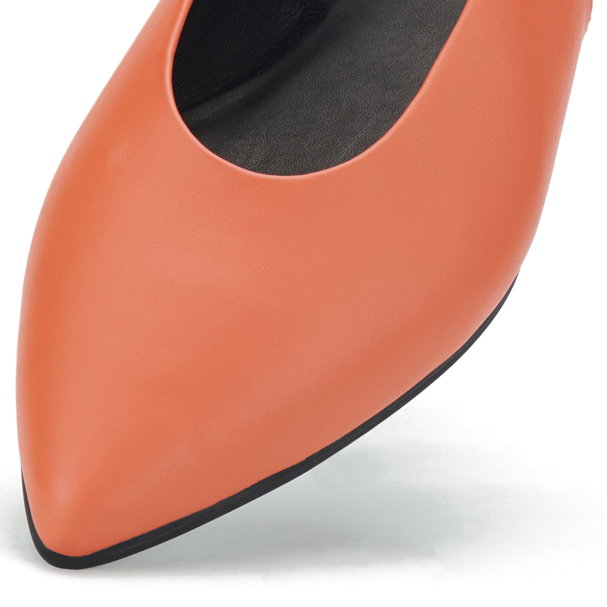 Pointed Slingback Tangerine