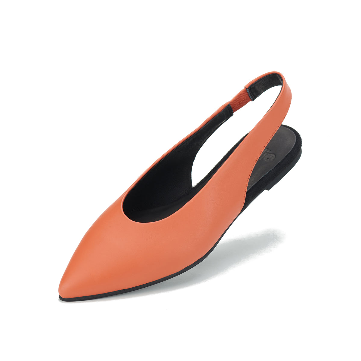 Pointed Slingback Tangerine