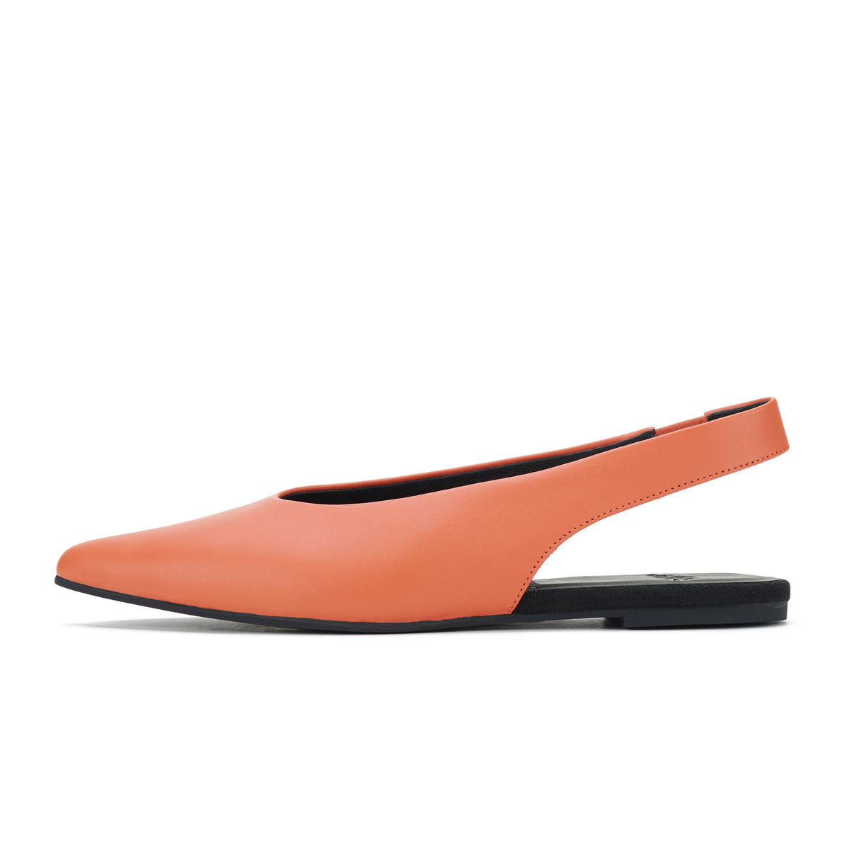 Pointed Slingback Tangerine