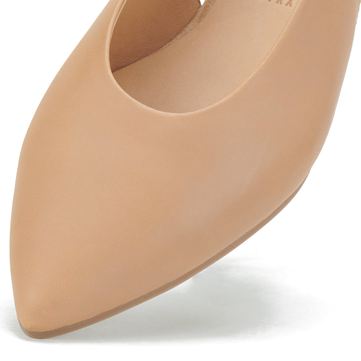 Pointed Slingback Soft Tan