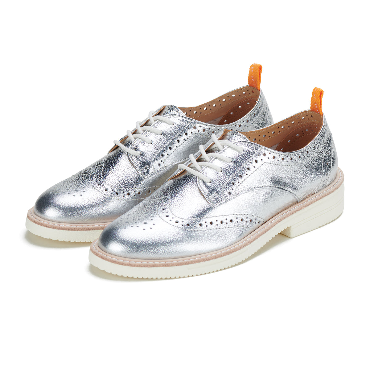 Derby Brogue Rise Silver