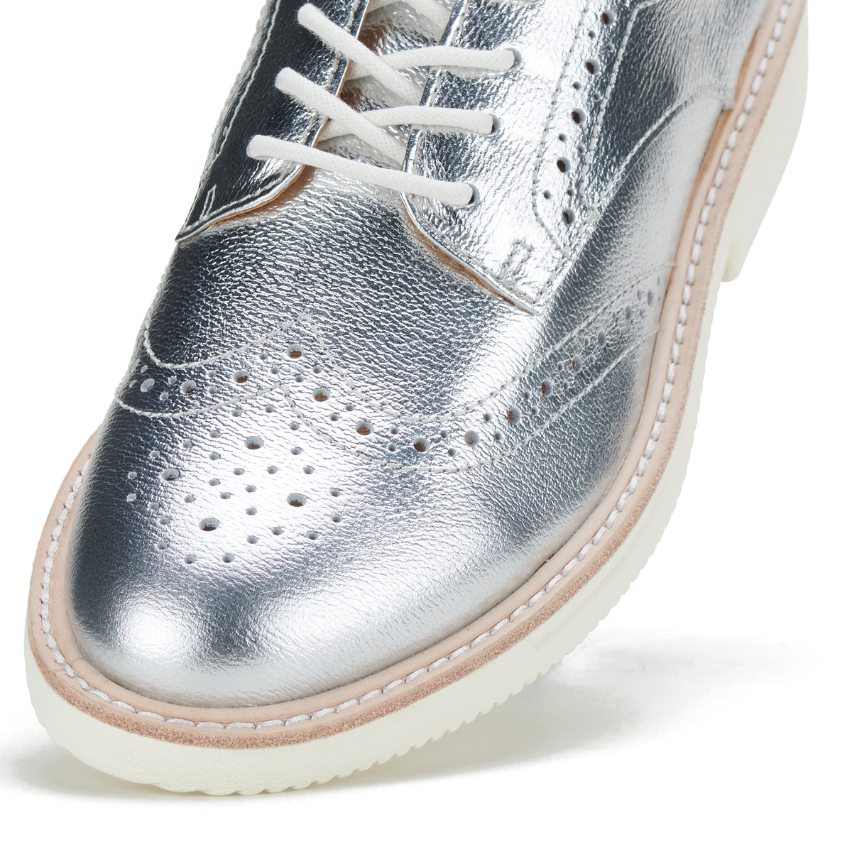 Derby Brogue Rise Silver