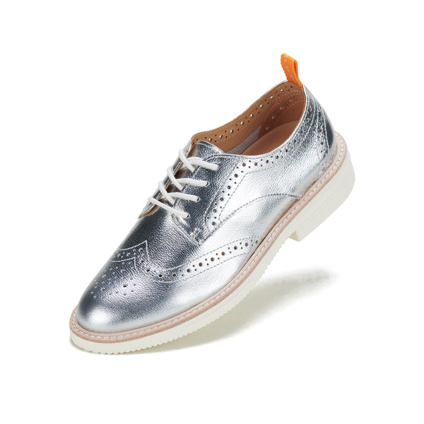 Derby Brogue Rise Silver