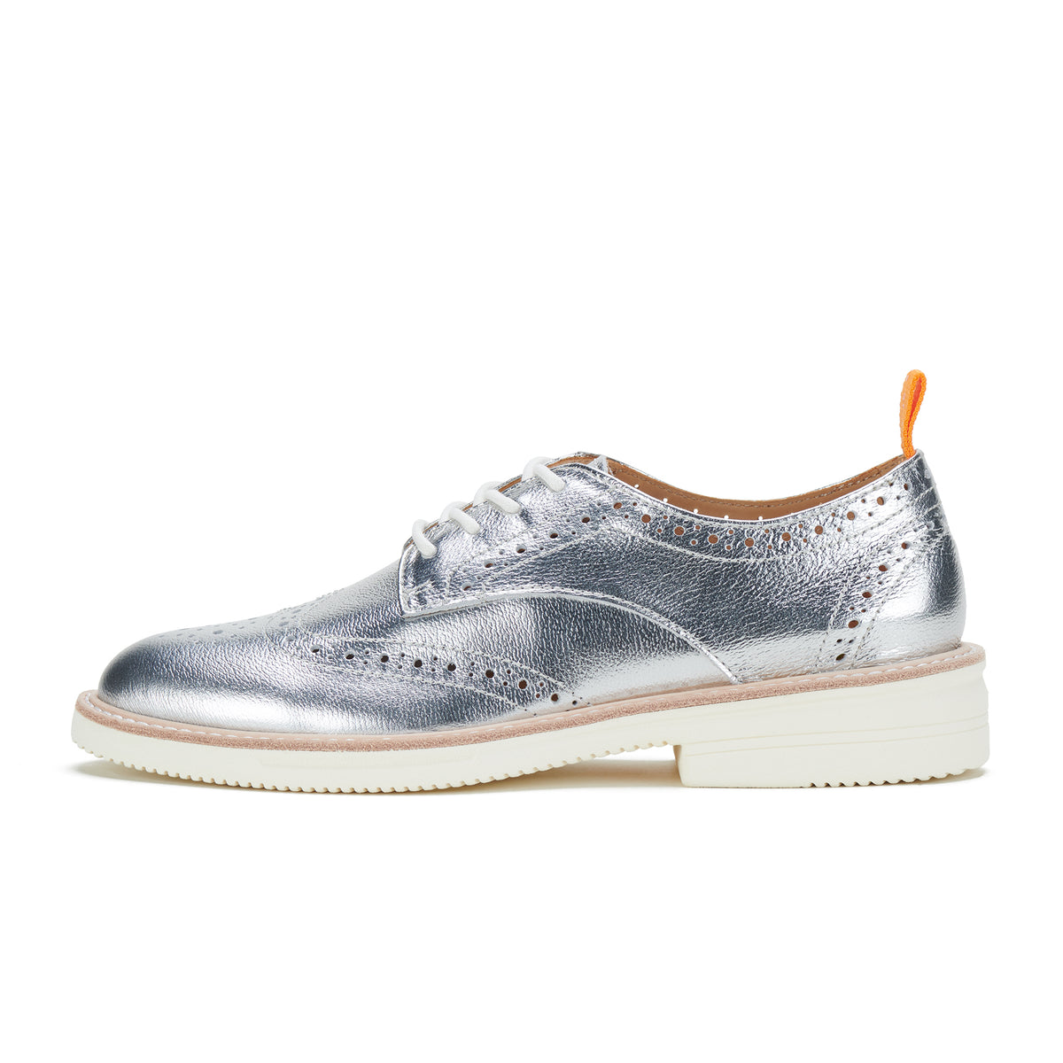 Derby Brogue Rise Silver