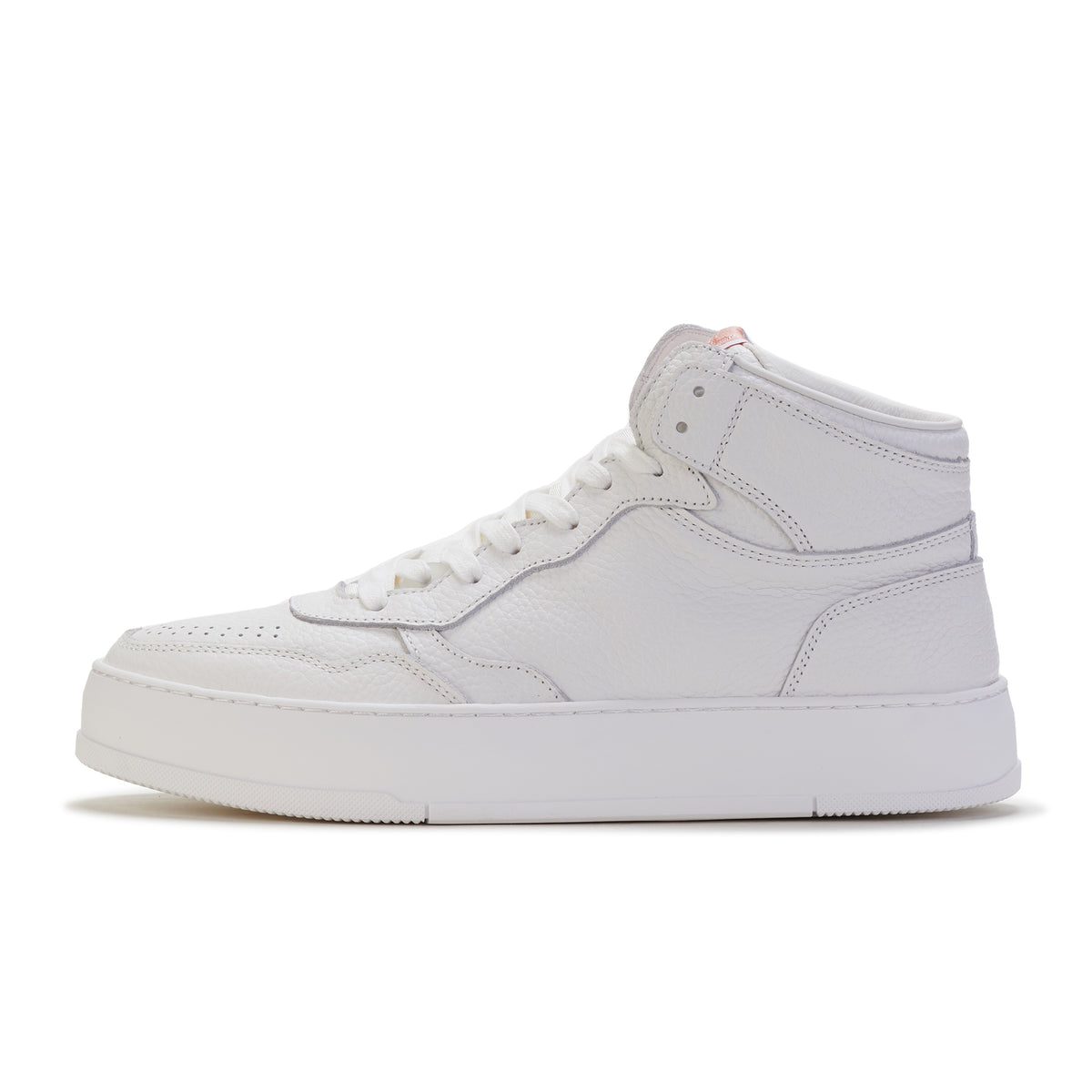 CourtPro Mens Hi White Tumble