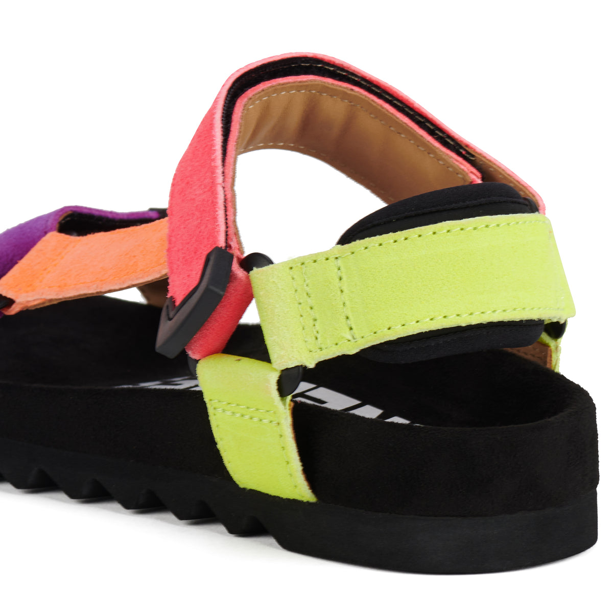 Sandal Tooth Wedge Neon Pop