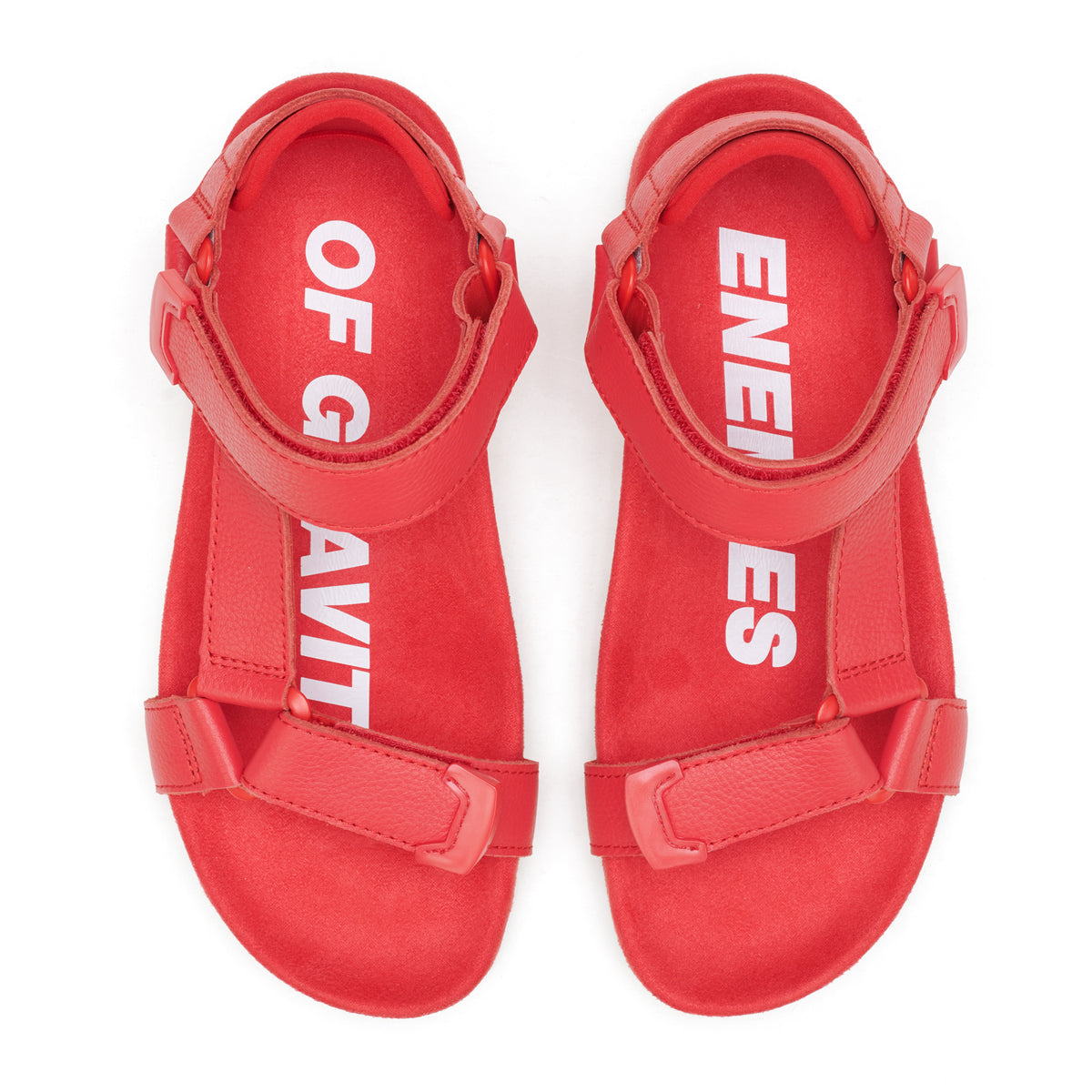 Sandal Tooth Wedge Fiesta Red