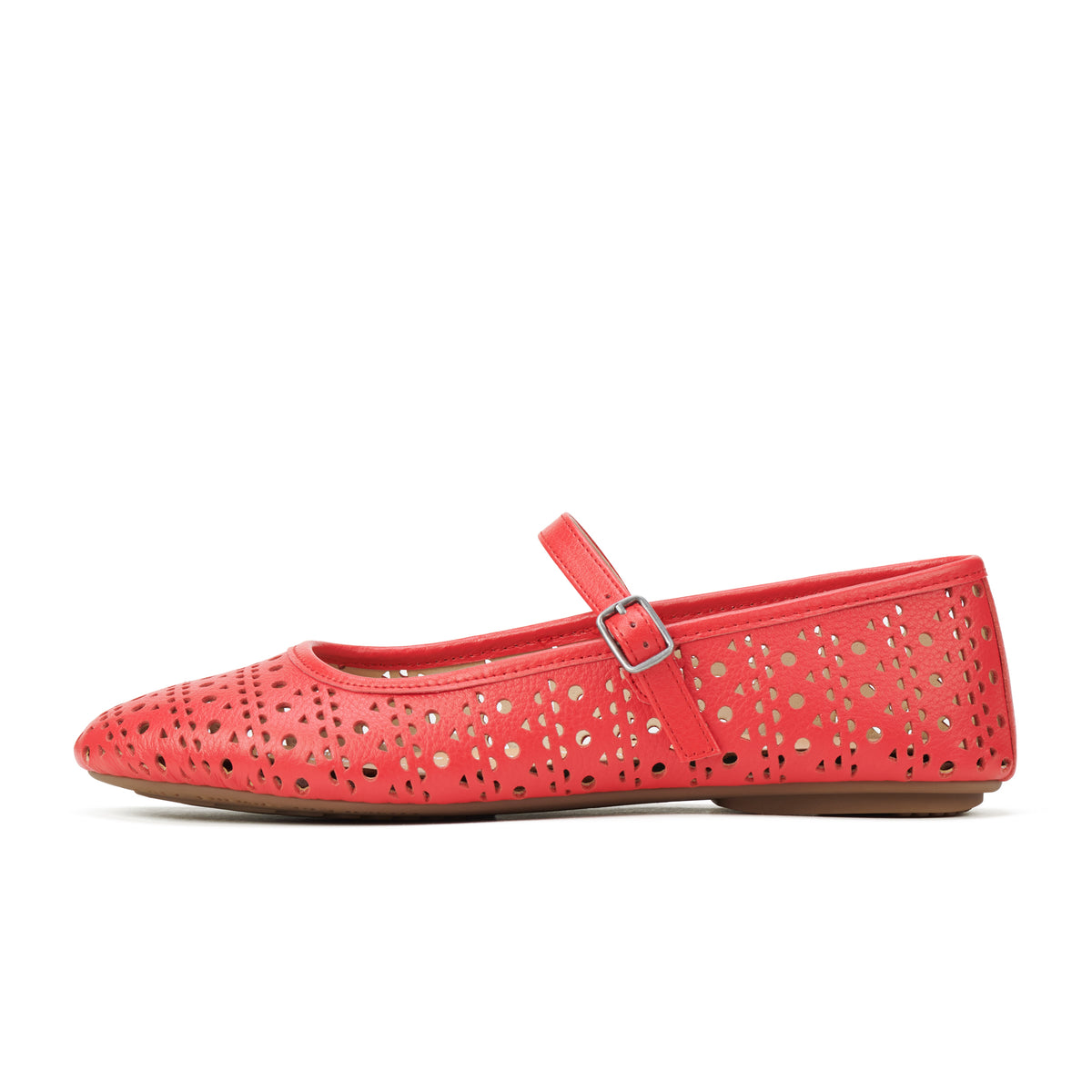 Ballet Mary Jane Laser Fiesta Red