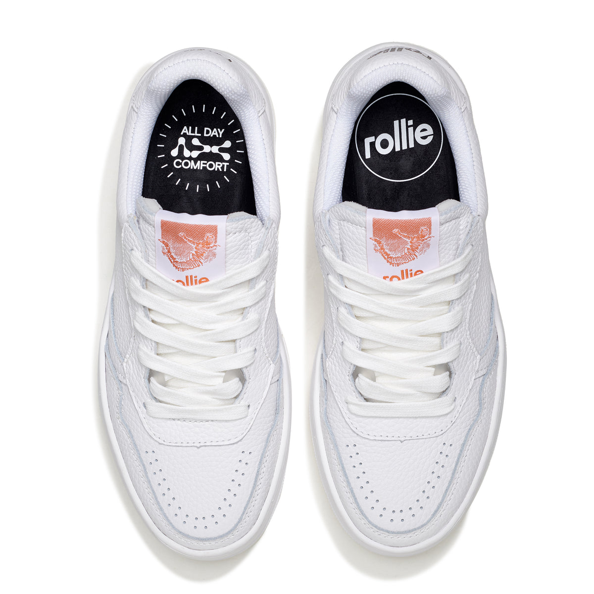 CourtPro Low White Tumble