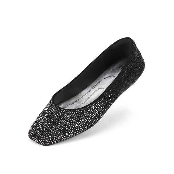 Ballet ST Rhinestone Ombre Black/Silver