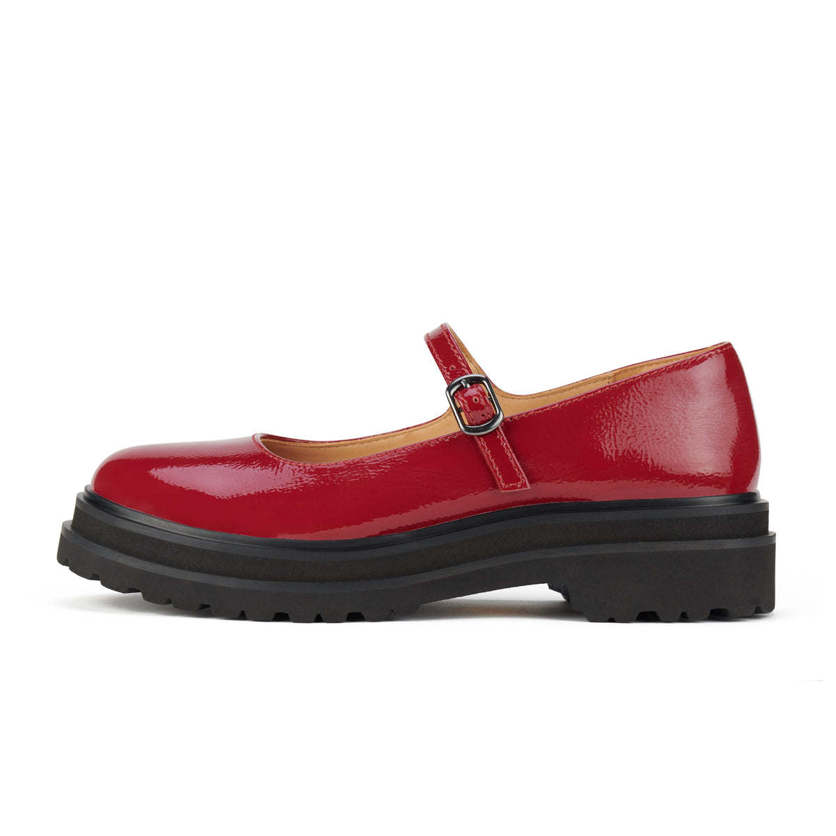 Mary Jane Step Merlot Patent