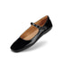 Ballet MJ Square Toe Black Patent