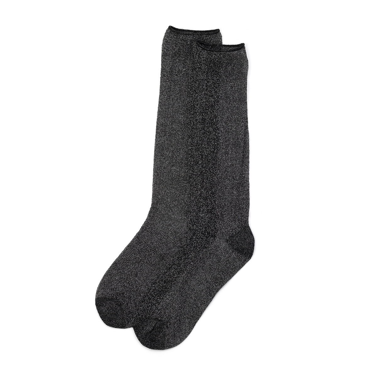 Socks Mesh Black Sparkle