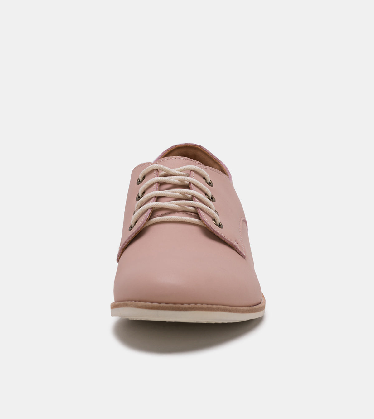 Derby Snow Pink Leather