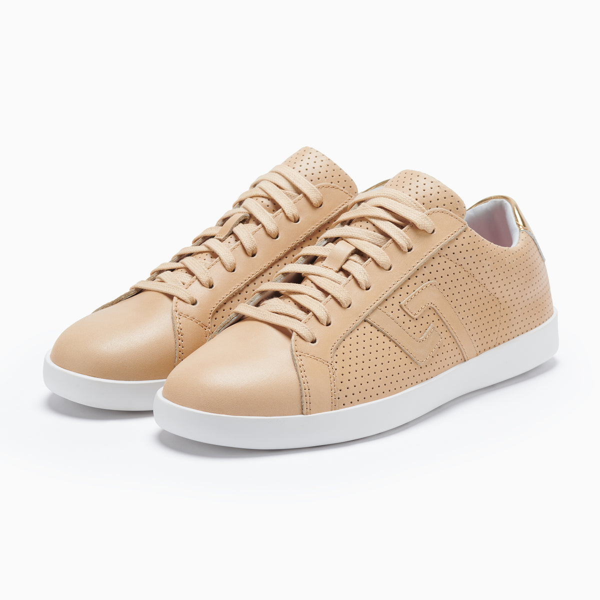 Prime Pin Punch Sneaker Blonde/Gold