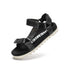 Sandal Tooth Wedge Black