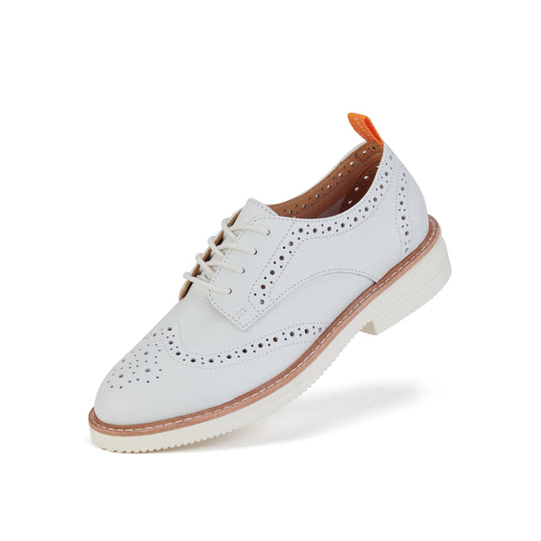 Derby Brogue Rise White