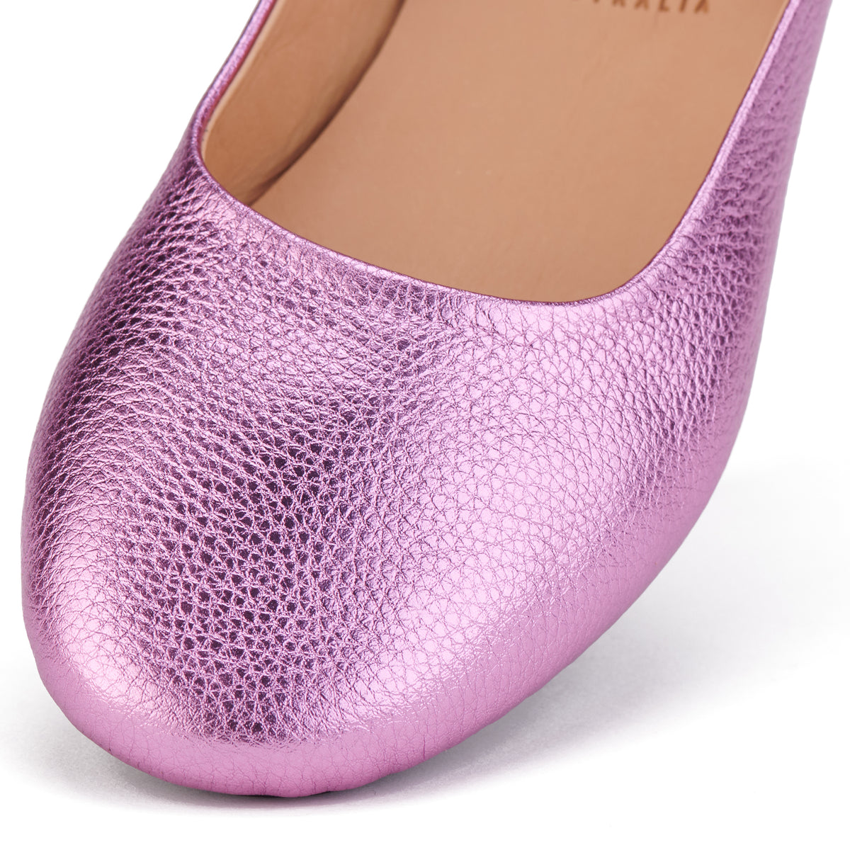 Ballet Soft Pink Metallic Tumble